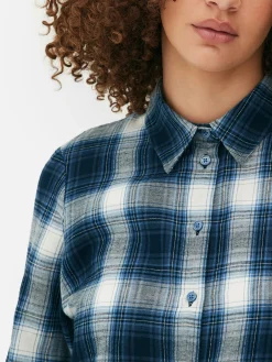 Chemise Boutonnée à Carreaux|Primark