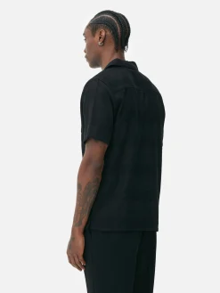 Chemise Boutonnée à Manches Courtes|Primark New