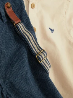 Chemise Boutonnée Et Pantalon Avec Bretelles|Primark Outlet