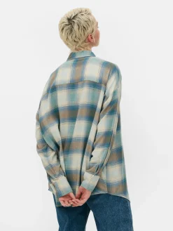 Chemise Coupe Boyfriend à Carreaux|Primark Discount