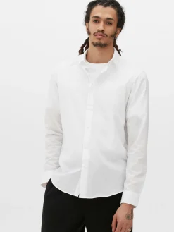Chemise Coupe Regular à Manches Longues|Primark Hot
