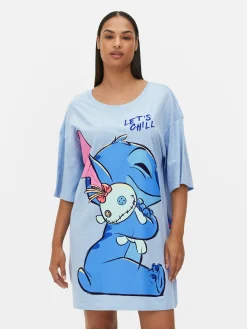Chemise De Nuit Disney Stitch Et Souillon|Primark Discount