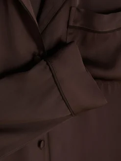 Chemise De Pyjama En Satin|Primark Hot