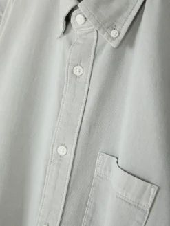 Chemise En Sergé De Coton à Manches Longues|Primark Sale