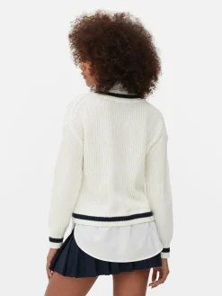 Chemise Et Pull Deux-en-un De Style Universitaire|Primark Best