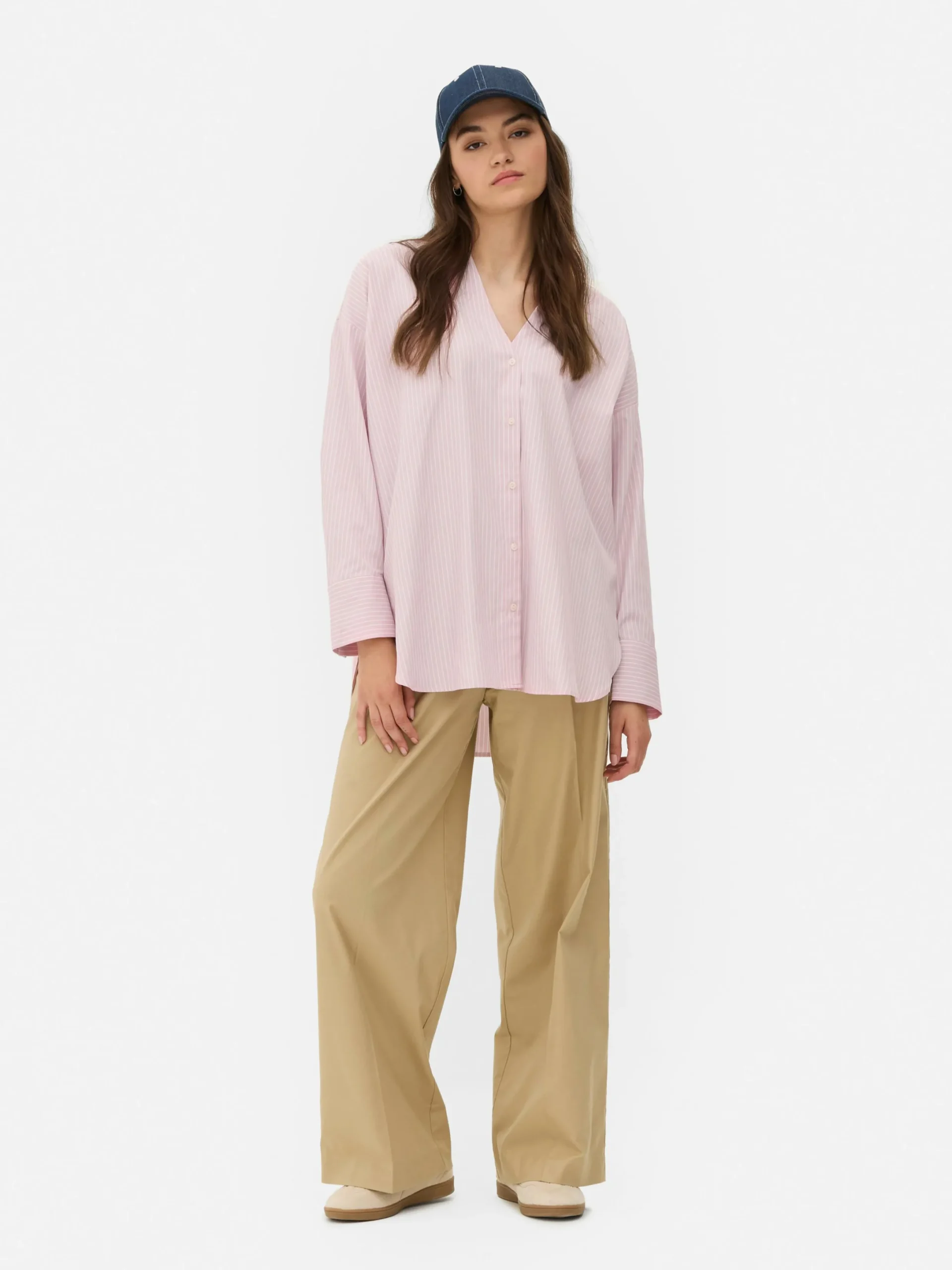 Chemise Oversize En Popeline|Primark