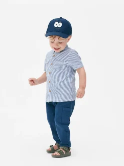 Chemise Rayée à Manches Courtes|Primark Hot