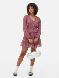 Chemisier à Taille Froncée|Primark Outlet