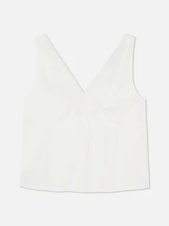 Chemisier Sans Manches à Col En V|Primark New