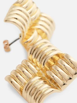 Clous D'oreilles En Forme De Coussin Carré|Primark Outlet