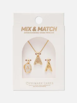 Collier Initiales à Pendentifs Multiples|Primark Online