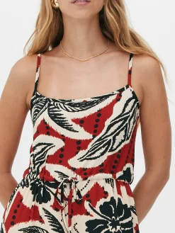 Combinaison En Crêpe Texturé Avec Lien à Nouer|Primark Sale