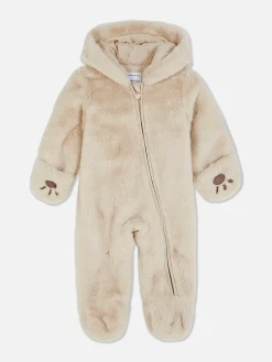 Combipilote Ours En Fausse Fourrure|Primark Clearance