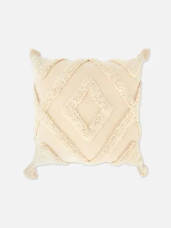 Coussin Carré Tufté à Pampilles|Primark Best