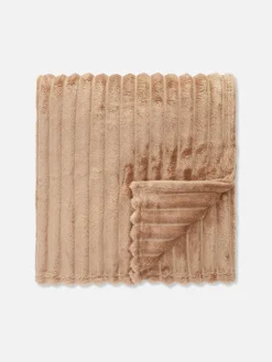 Couverture Côtelée Douce|Primark Clearance