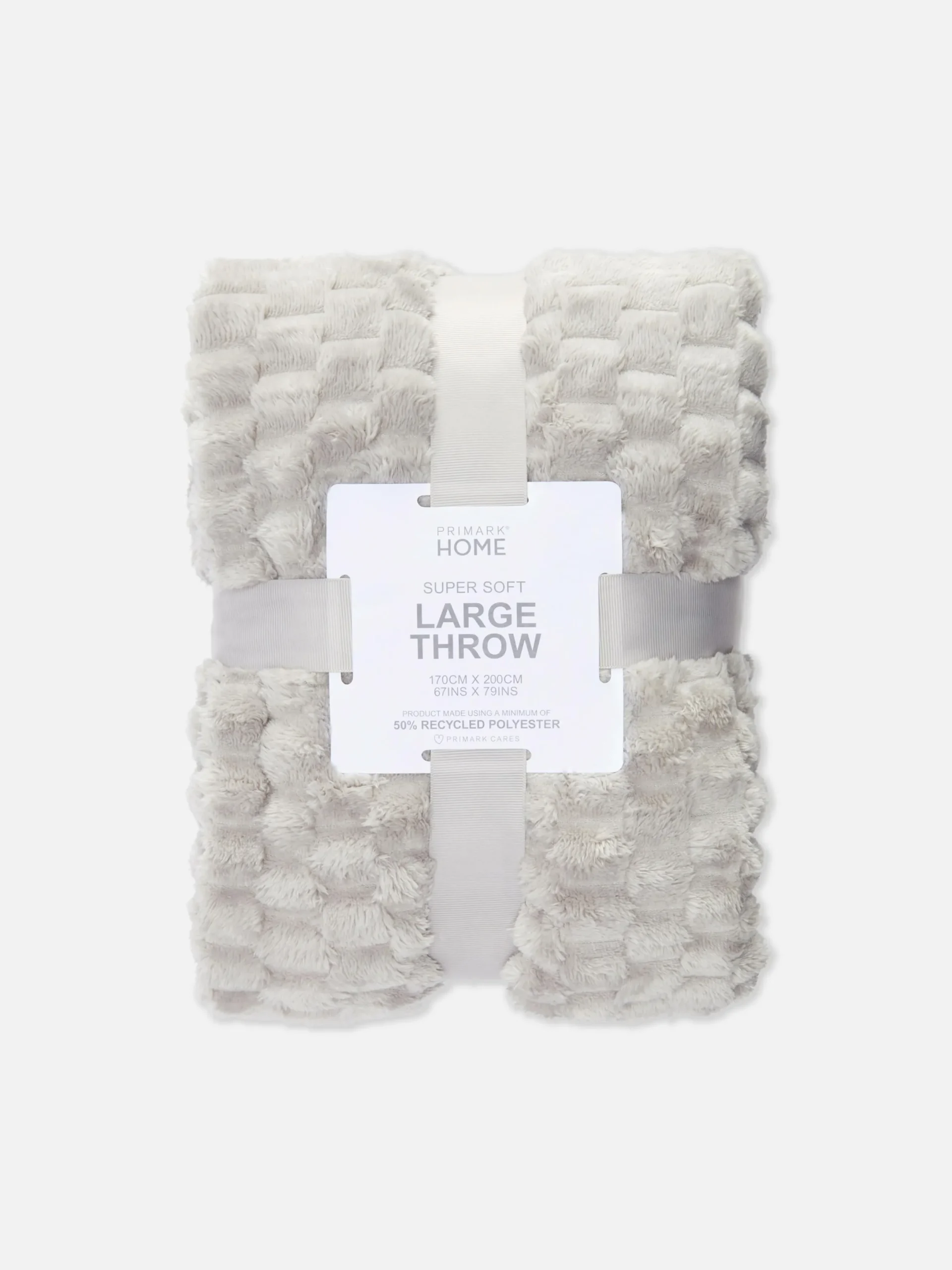 Couverture Texturée Effet Nid D'abeille Ultra-douce|Primark Sale