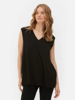 Débardeur à Col En V Sans Manches|Primark New