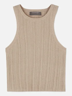 Débardeur Côtelé à Dos Nageur|Primark Best