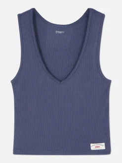 Débardeur De Pyjama En Jersey Côtelé|Primark Online