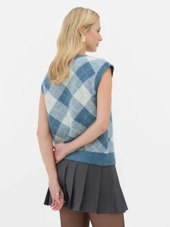 Débardeur En Maille à Losanges Rita Ora à Coordonner|Primark New