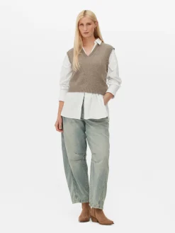 Débardeur Tricoté à Col En V|Primark Best