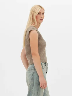 Débardeur Tricoté à Col En V|Primark Best