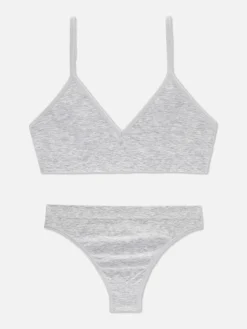 Ensemble Brassière Triangle Et String Sans Coutures|Primark Online