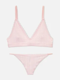 Ensemble Brassière Triangle Et String Sans Couture|Primark Online