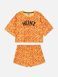 Ensemble Pyjama Court Graphique Heinz Beans|Primark Sale