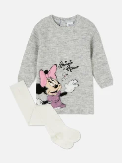 Ensemble Robe Et Collants Disney Minnie Mouse|Primark Discount