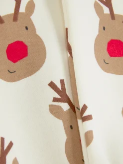 Ensemble Sweat à Capuche à Motif Renne Et Bas De Jogging De Noël Coordonné|Primark