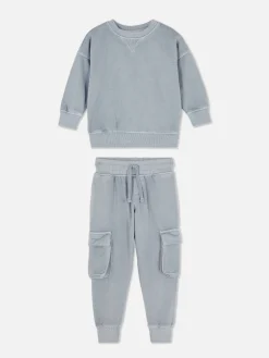 Ensemble Sweat-shirt Et Bas De Jogging Cargo|Primark Hot