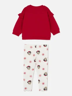 Ensemble Sweat-shirt Et Legging De Noël Disney Minnie Mouse|Primark Clearance
