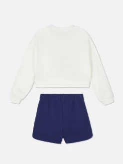 Ensemble Sweat-shirt Et Short Disney Stitch|Primark Best