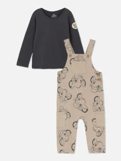 Ensemble T-shirt Et Salopette Disney Le Roi Lion|Primark Hot