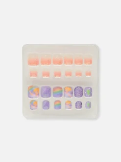 Faux Ongles Autocollants à Motifs Fées|Primark New