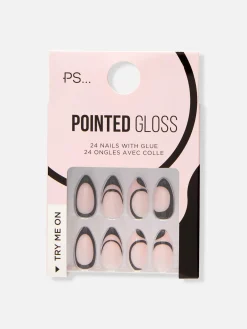 Faux Ongles French Manucure à Motif Tourbillon PS...|Primark