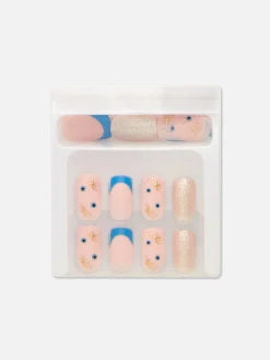 Faux Ongles Pointus Et Glossy à Paillettes PS...|Primark