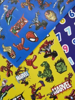 Feuilles De 500 Autocollants Marvel Avengers|Primark Discount
