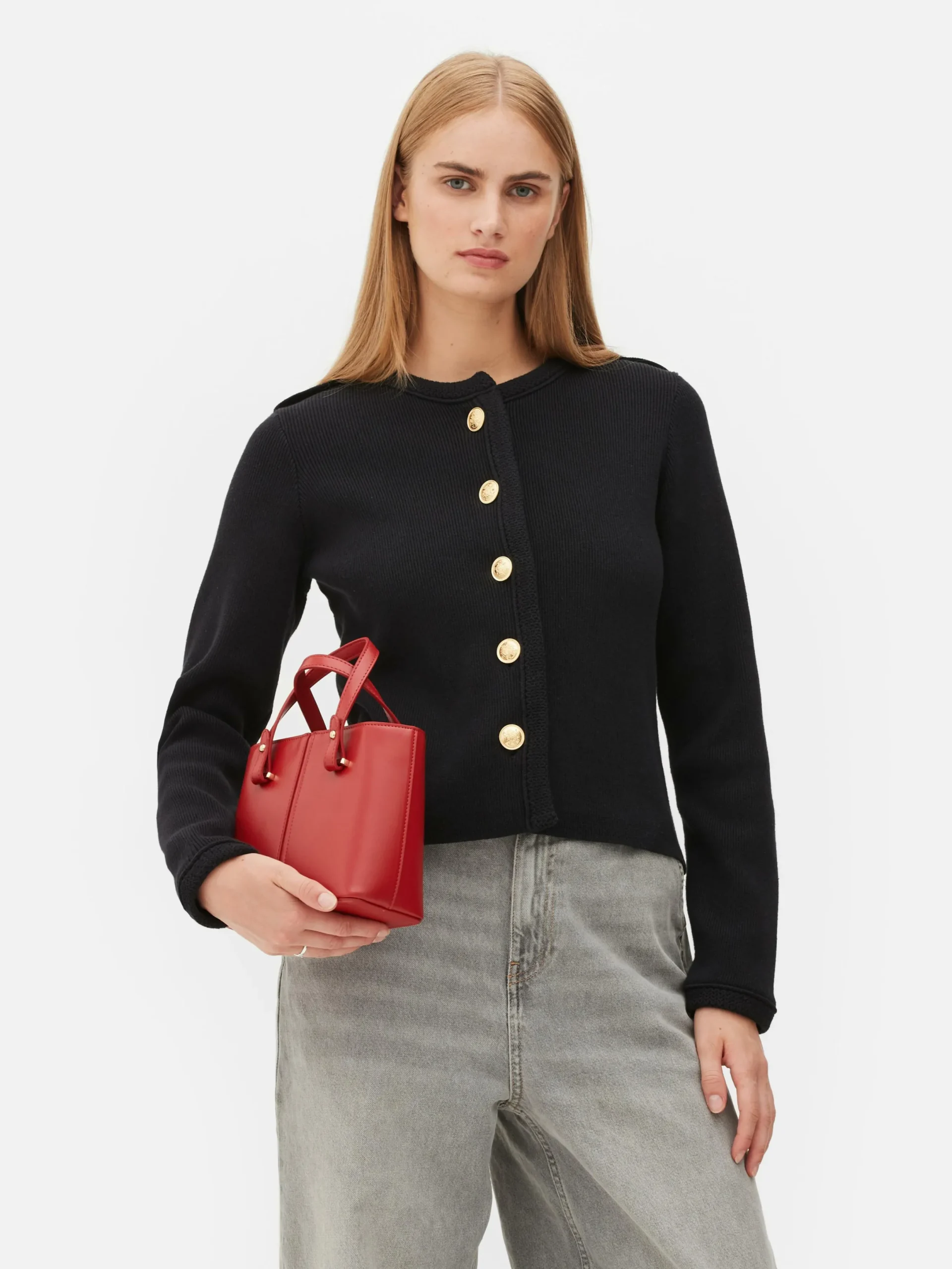 Gilet à Boutons|Primark Online