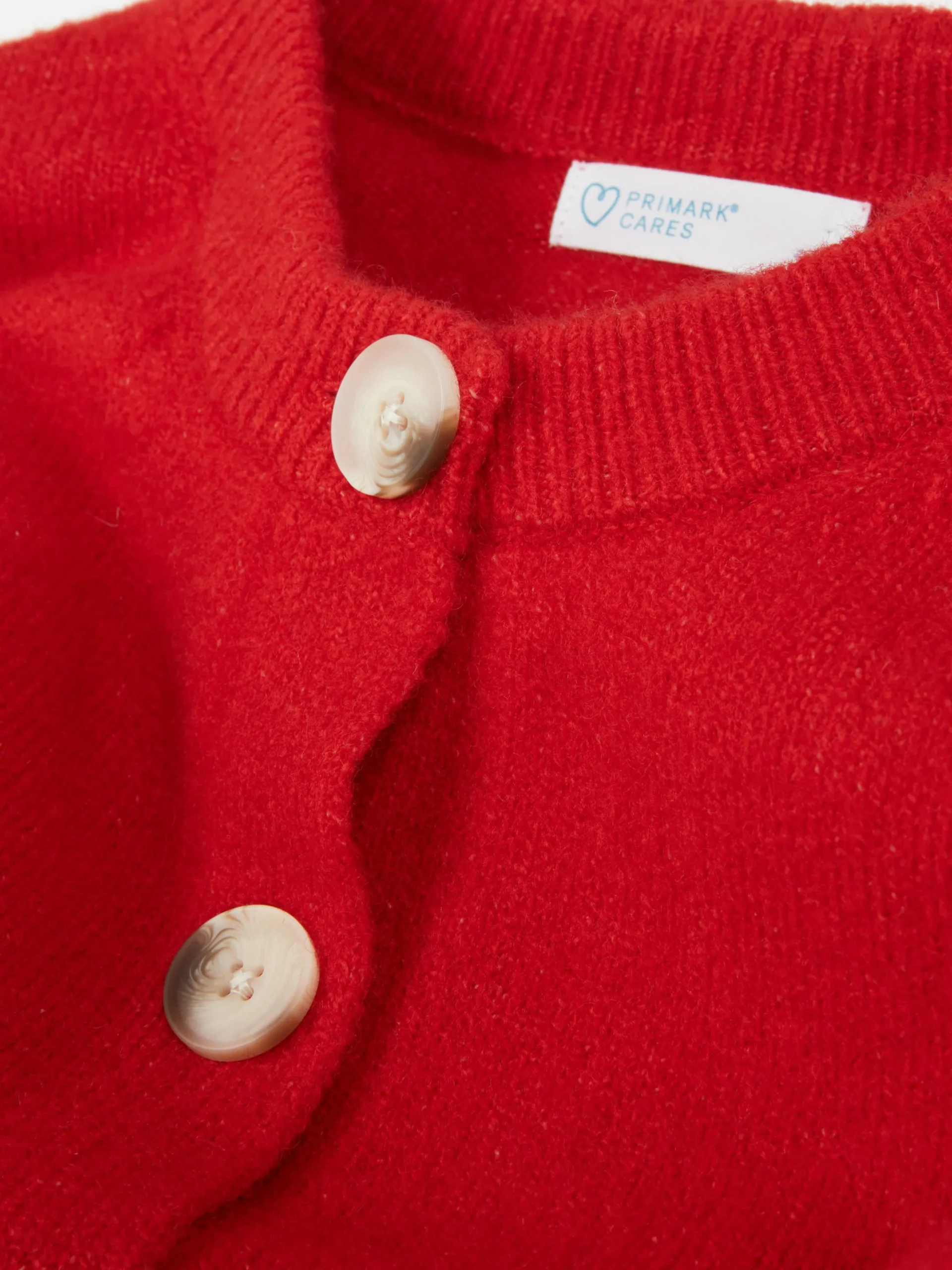 Gilet Boutonné à Col Ras-du-cou|Primark Discount