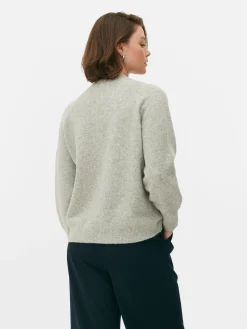 Gilet Boyfriend En Maille à Col En V|Primark