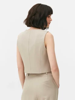 Gilet De Costume Ajusté Boutonné|Primark