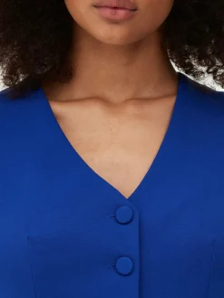 Gilet De Costume Court à Boutonnage Simple|Primark Online