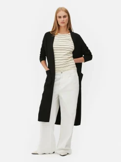 Gilet Long Bord à Bord|Primark Outlet