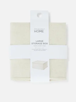 Grande Boîte De Rangement En Tissu|Primark