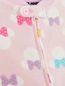 Grenouillère En Tissu Minky Disney Minnie Mouse|Primark New