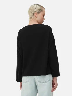 Haut à Manches Longues Avec Coutures à Coordonner|Primark Discount
