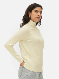 Haut à Manches Longues Et à Col Roulé|Primark Discount