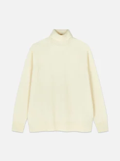 Haut à Manches Longues Et à Col Roulé|Primark Discount